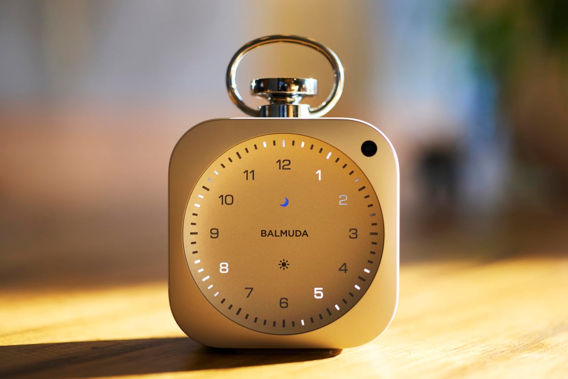 BALMUDA The Clock Sound Machine & Digital Alarm Clock