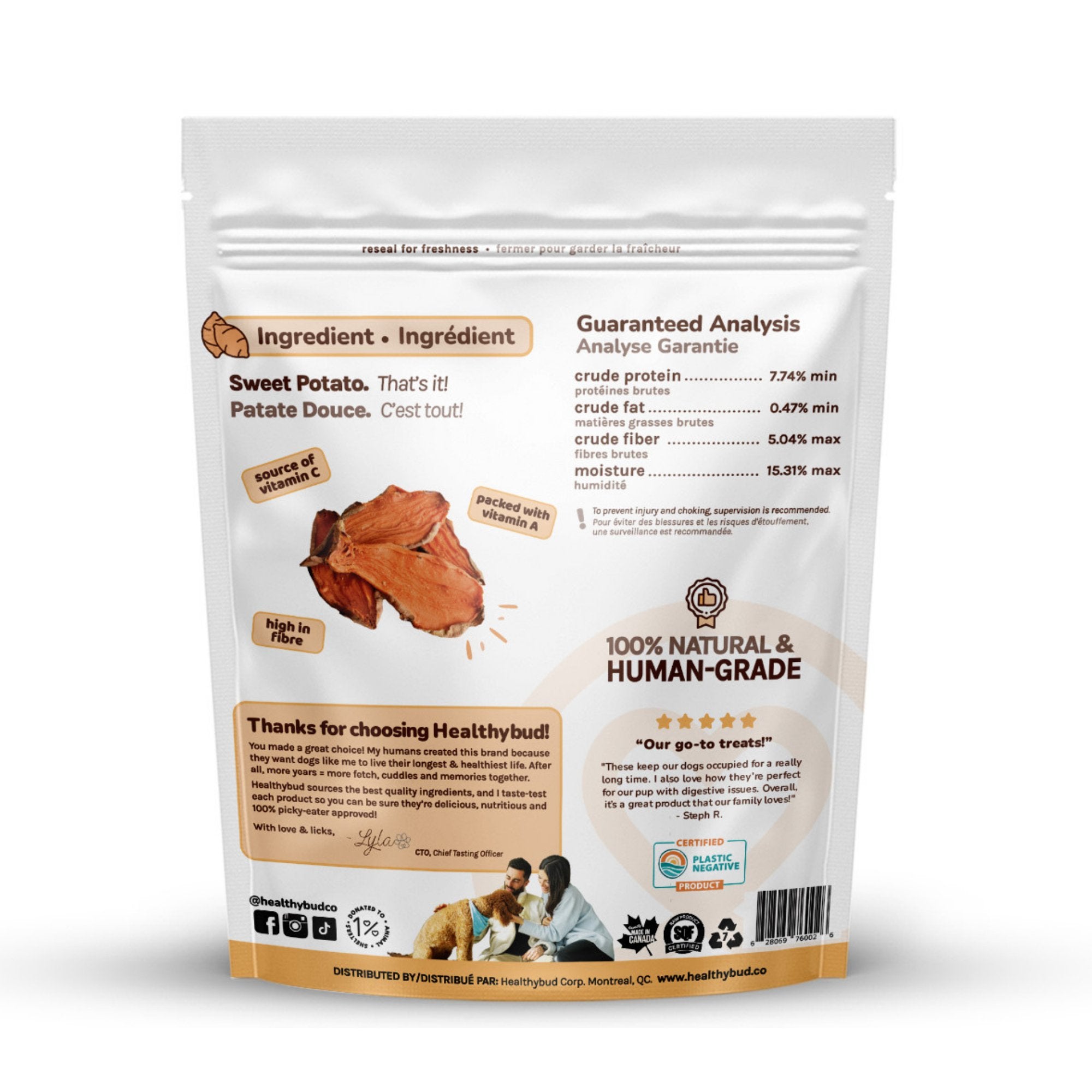 Sweet Potato Chews