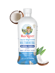 MaryRuth’s Liquid Nighttime Multimineral (Coconut) — Coconut, 32 fl oz — packaging
