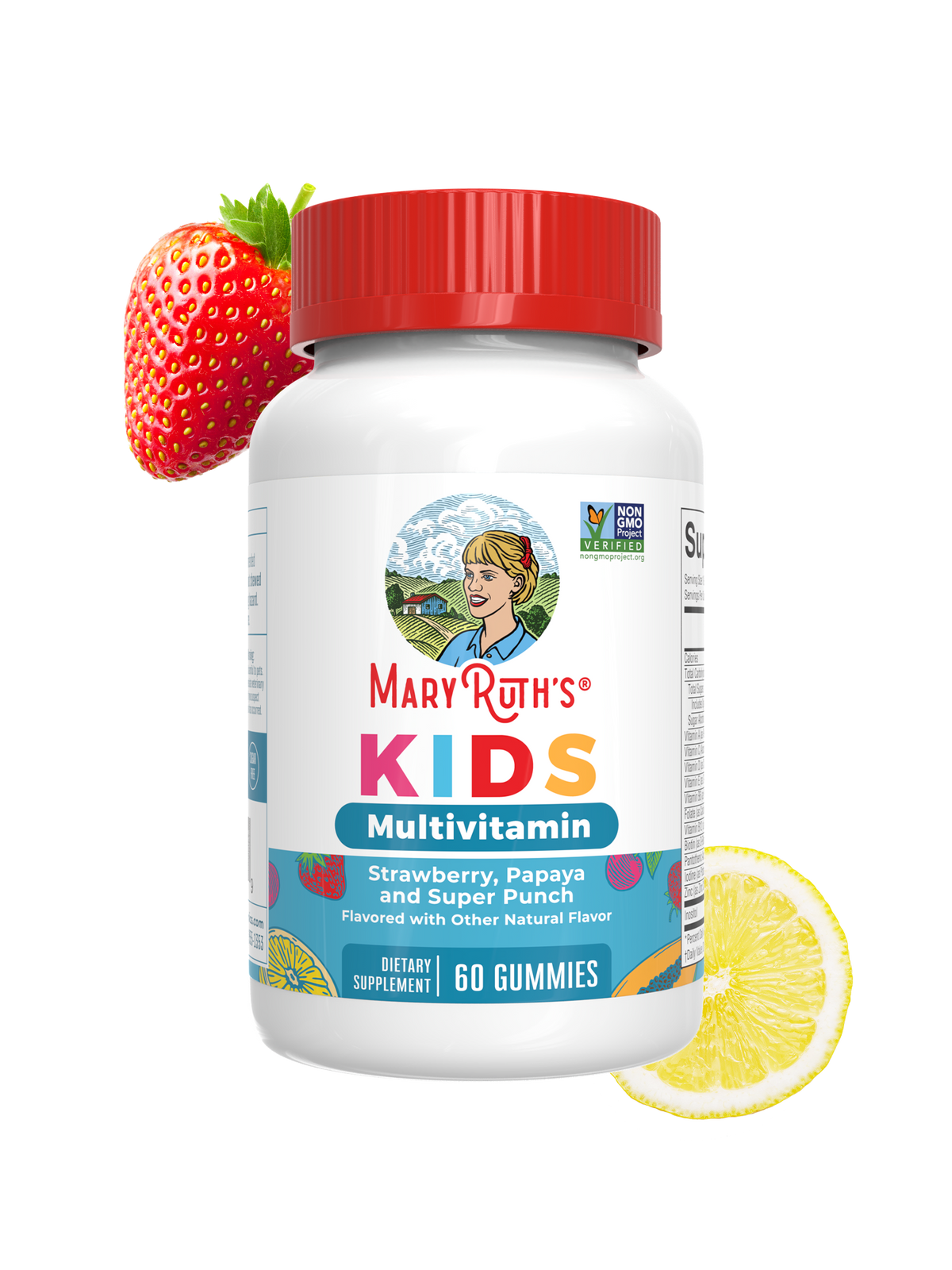 MaryRuth’s Kids Multivitamin Gummies — 60 Gummies — packaging