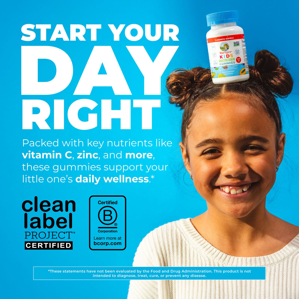 MaryRuth’s Kids Multivitamin Gummies — 60 Gummies — product information