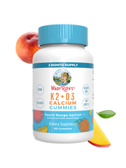 MaryRuth’s K2 + D3 Calcium Gummies — 60 Gummies — packaging