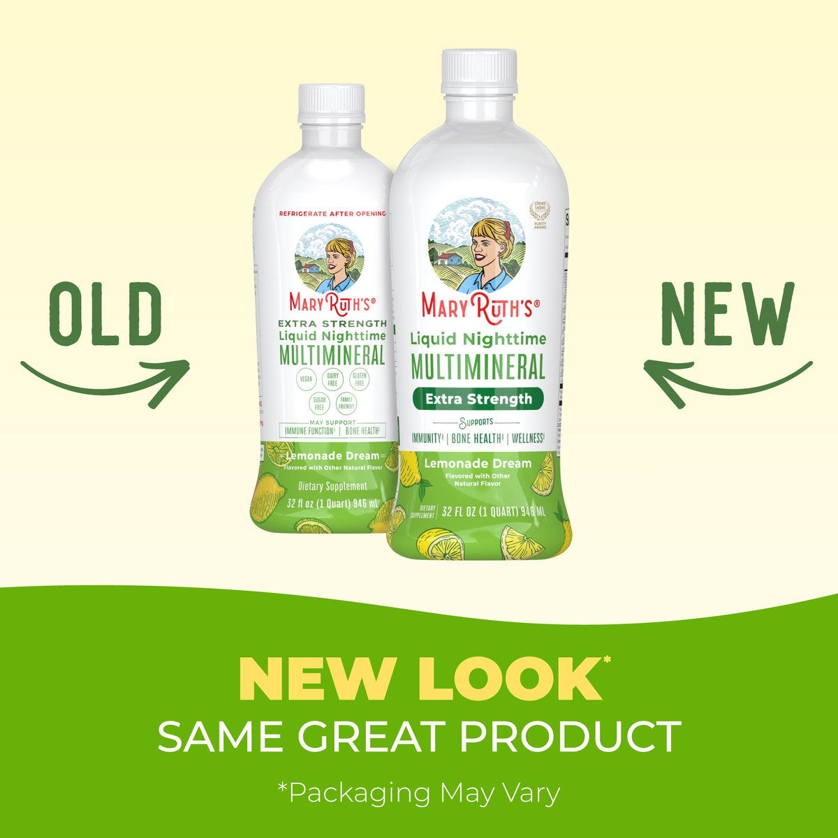 MaryRuth’s Extra Strength Nighttime Multimineral — Lemonade Dream, 32 fl oz — product information